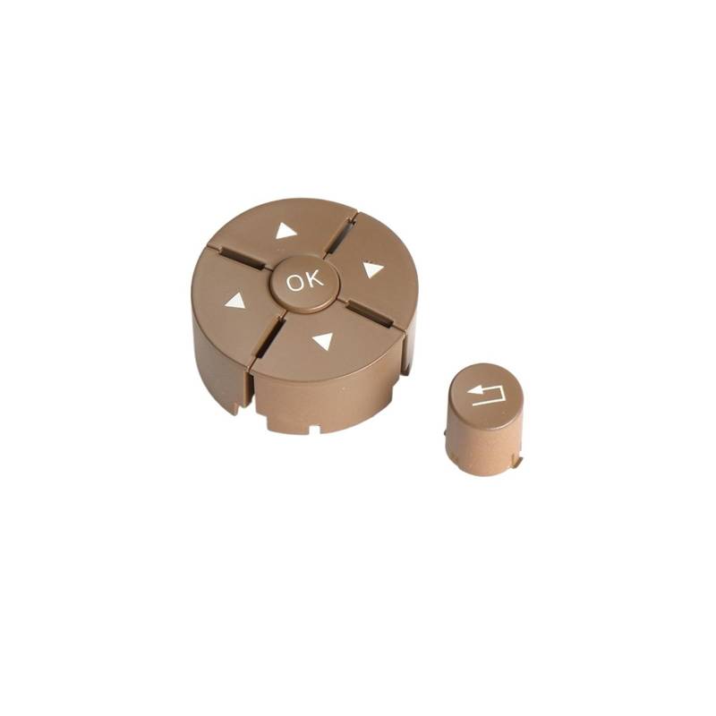 Lenkradtastenschalter Für Benz CE Für GLK Klasse W204 W212 2048210351 Lenkrad Schalter Steuerung Tasten Auto Multifunktions Schalter Tasten Lenkrad-Bedientaste(Left Beige) von Tfkkaw