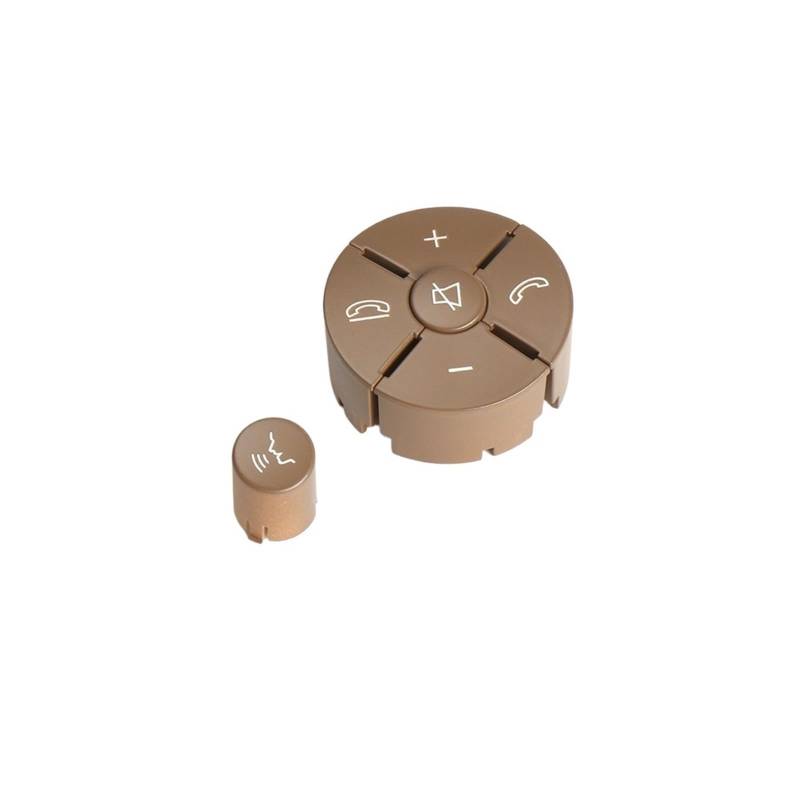 Lenkradtastenschalter Für Benz CE Für GLK Klasse W204 W212 2048210351 Lenkrad Schalter Steuerung Tasten Auto Multifunktions Schalter Tasten Lenkrad-Bedientaste(Right Beige) von Tfkkaw