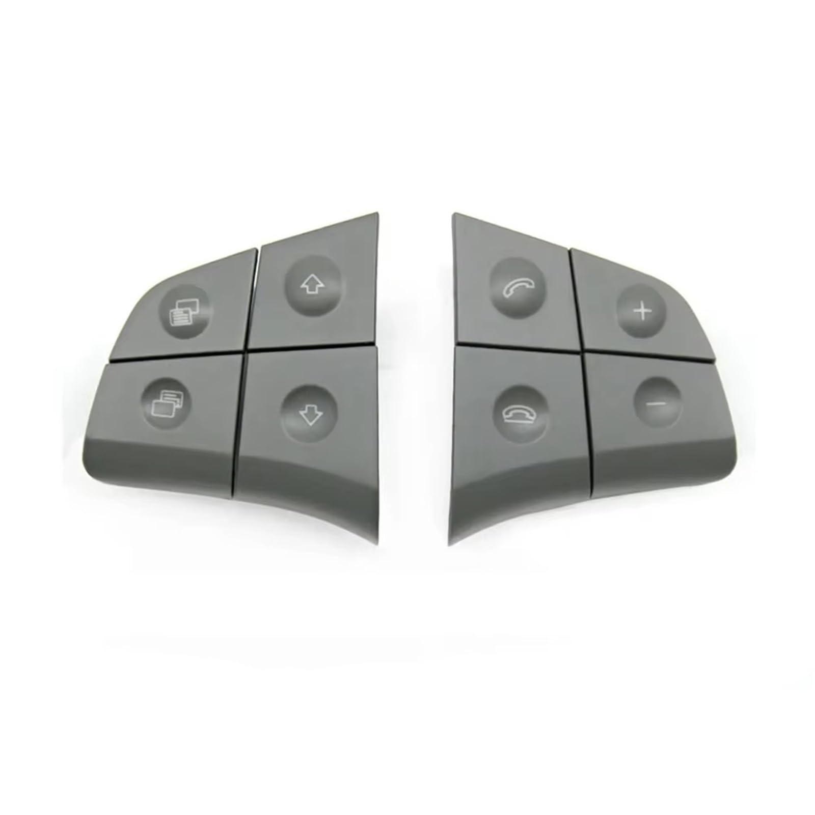 Lenkradtastenschalter Für Benz W164 W245 W251 ML GL 300 350 400 450 2006-2009 Auto Multi-Funktion Lenkrad Schalter Taste Kit Control Key Lenkrad-Bedientaste(A Gay Button) von Tfkkaw