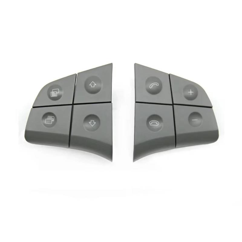 Lenkradtastenschalter Für Benz W164 W245 W251 ML GL 300 350 400 450 2006-2009 Auto Multi-Funktion Lenkrad Schalter Taste Kit Control Key Lenkrad-Bedientaste(A Gay Button) von Tfkkaw