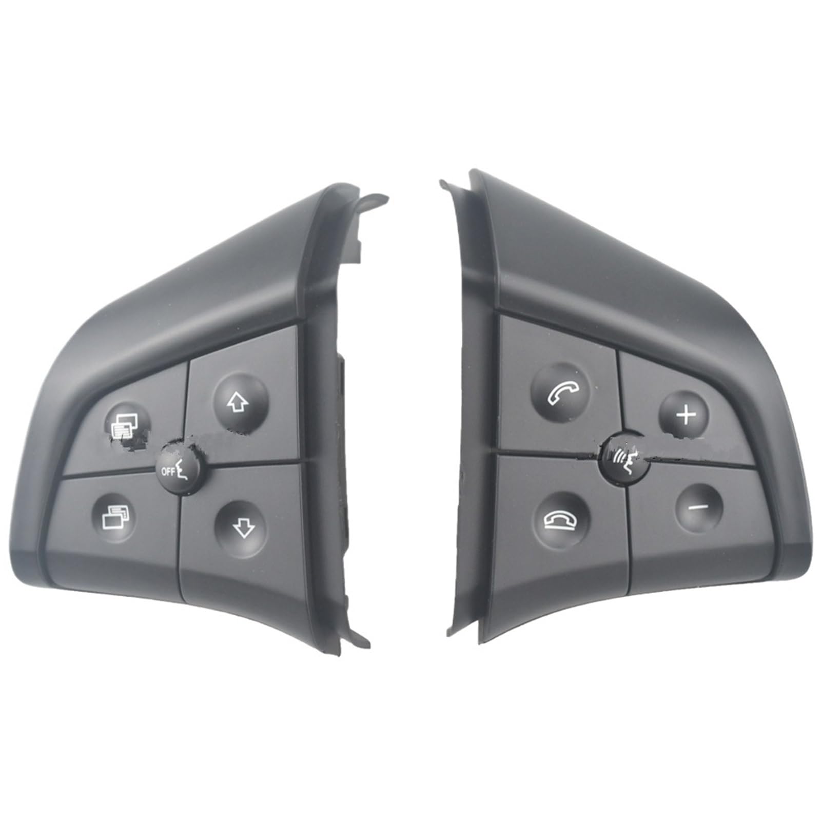 Lenkradtastenschalter Für Benz W164 W245 W251 ML GL300/350/400/450 2006-2009 Auto Lenkrad Schalter Control Taste Auto Multifunktions Tasten Lenkrad-Bedientaste(10KEY-Black) von Tfkkaw