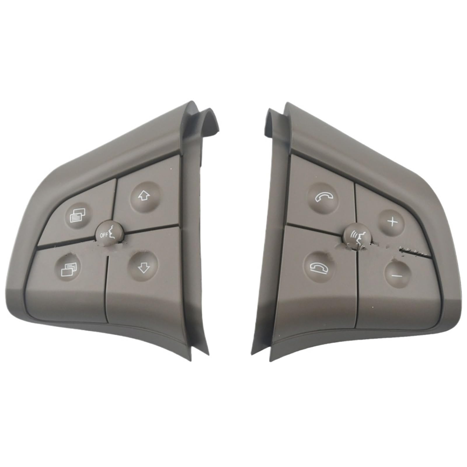 Lenkradtastenschalter Für Benz W164 W245 W251 ML GL300/350/400/450 2006-2009 Auto Lenkrad Schalter Control Taste Auto Multifunktions Tasten Lenkrad-Bedientaste(10KEY-Brown) von Tfkkaw