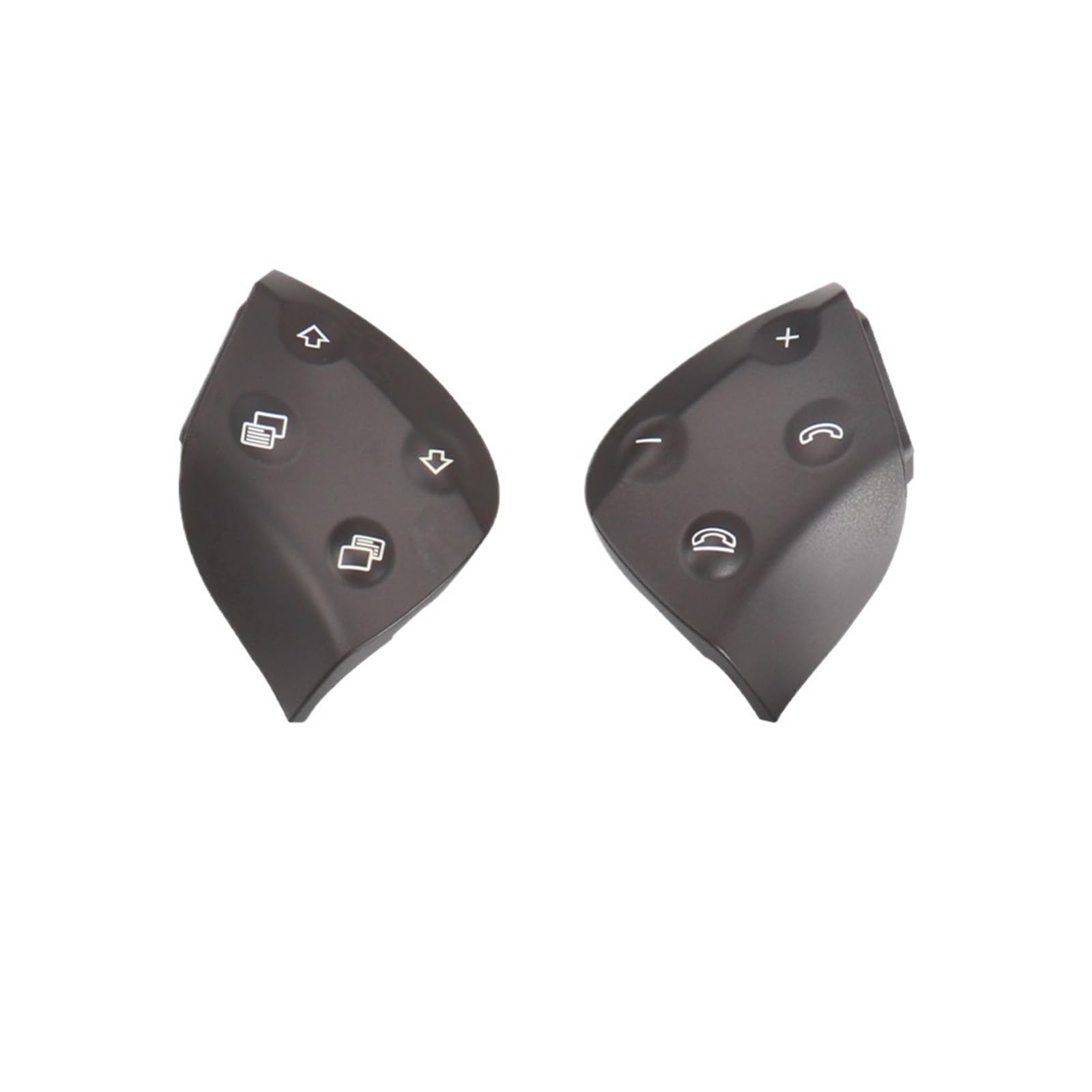 Lenkradtastenschalter Für Benz W203 C Klasse C200 C180 2038701451 Auto Lenkrad Schalter Control Tasten Auto Multi-Funktion Schalter Tasten Lenkrad-Bedientaste(Dark Gray) von Tfkkaw