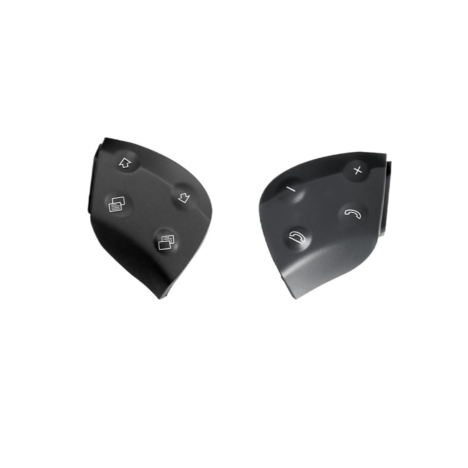 Lenkradtastenschalter Für Benz W203 C Klasse C200 C180 2038701451 Auto Lenkrad Schalter Control Tasten Auto Multi-Funktion Schalter Tasten Lenkrad-Bedientaste(Schwarz) von Tfkkaw
