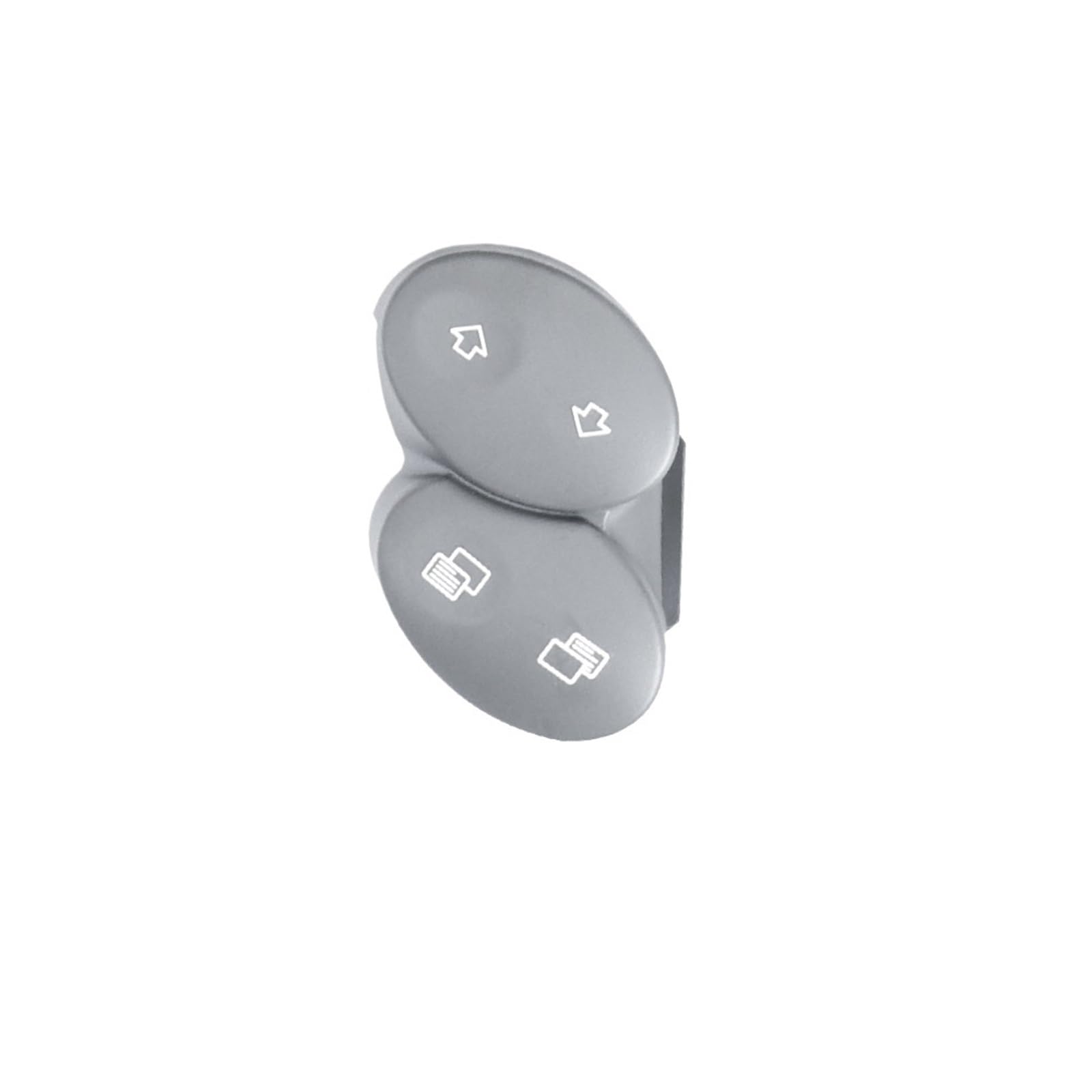 Lenkradtastenschalter Für Benz W211 W219 E CLS Klasse 2308202310 Lenkradschalter-Steuerungstasten Auto-Multifunktionsschaltertasten Lenkrad-Bedientaste(Left Light Gray) von Tfkkaw