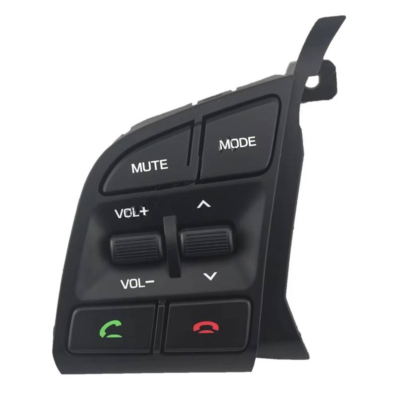 Lenkradtastenschalter Für Hyundai Für Tucson 2015-2019 96710-D3500 Lenkrad Fernbedienung Schalter Volumen AdjustButton Bluetooth Taste Musik Schalter Lenkrad-Bedientaste(Links) von Tfkkaw