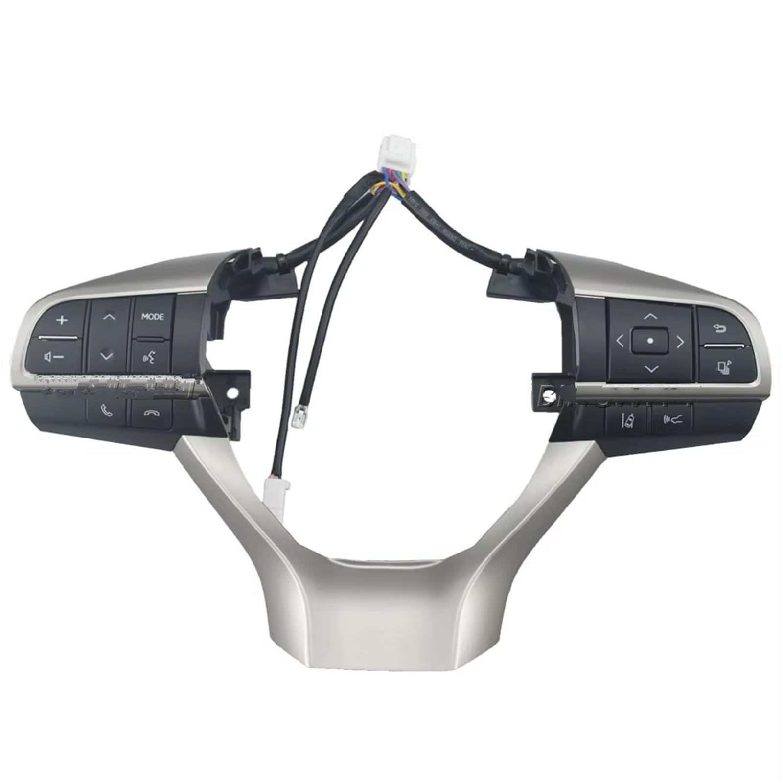Lenkradtastenschalter Für Lexus RX300 RX450 LM LX570 GX 2016-2020 Auto Radio Control Taste Lenkrad Media Tasten Schalter Lenkrad-Bedientaste(Beige) von Tfkkaw