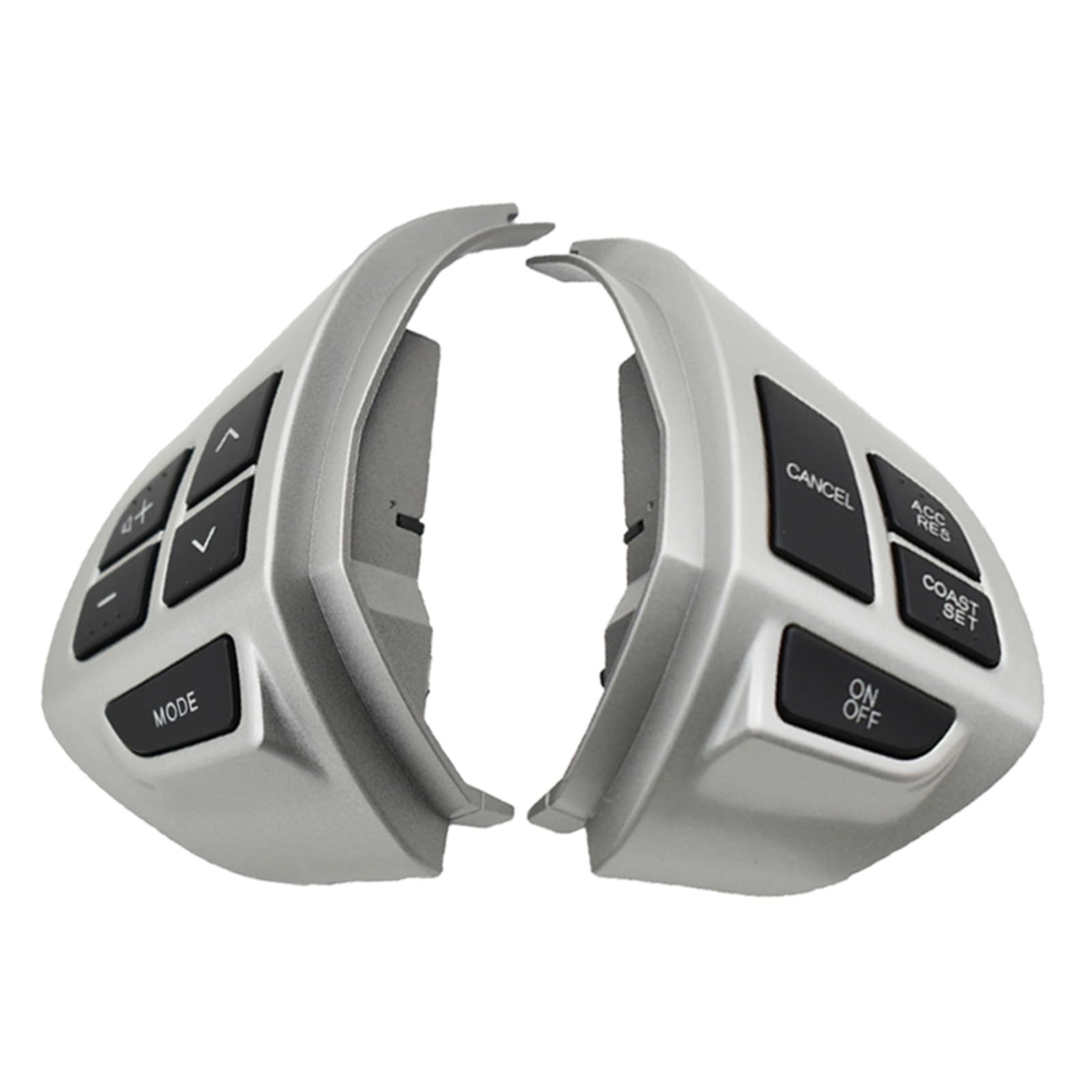 Lenkradtastenschalter Für Mitsubishi Für ASX Für Outlander XL 2007-2012 Tempomat Schalter Lenkrad Tasten Lenkrad-Bedientaste(Right-Left-no Wire) von Tfkkaw