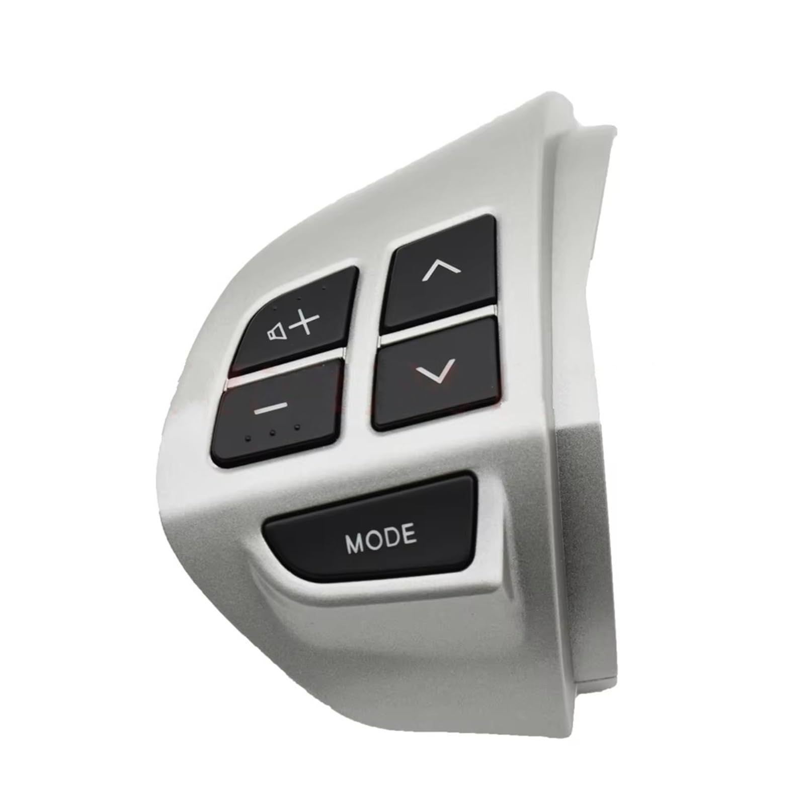 Lenkradtastenschalter Für Mitsubishi Für Lancer Für Outlander Für ASX 2007-2011 Multifunktions Lenkrad Taste Tempomat Schalter Lenkrad-Bedientaste(Silver Black-Left) von Tfkkaw