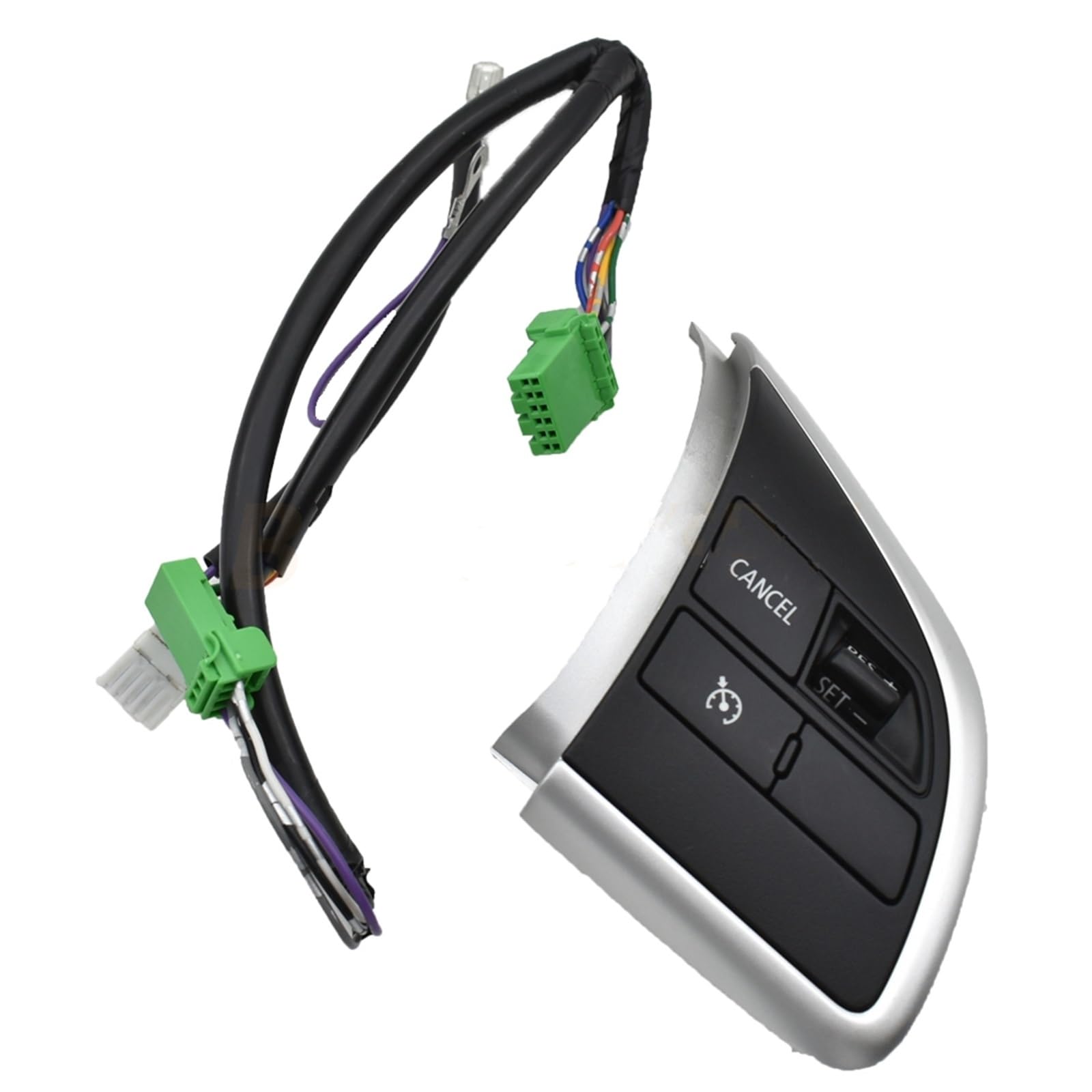 Lenkradtastenschalter Für Outlander 3 2013-2019 Audio Volumen Bluetooth Tempomat Taste Multifunktions Lenkrad Schalter Lenkrad-Bedientaste(Right-Wire) von Tfkkaw