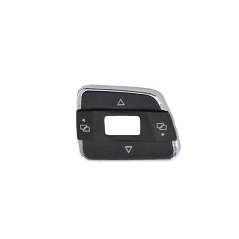 Lenkradtastenschalter Für VW Für Passat B7 Für Sharan 2011-2015 Auto Audio Control Schalter Multifunktionale Lenkrad Schalter Taste Abdeckung Cap Trim Lenkrad-Bedientaste(A Right-1 Piece) von Tfkkaw