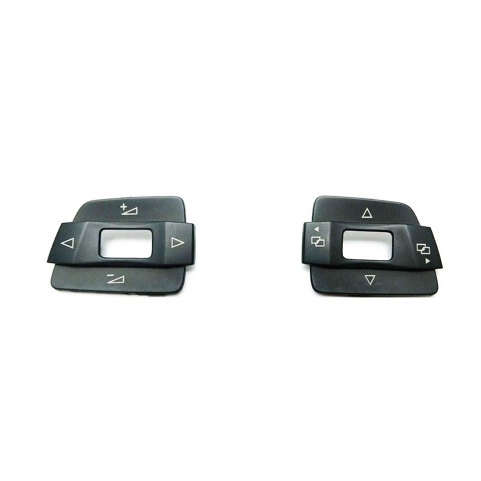 Lenkradtastenschalter Für VW Für Passat B7 Für Sharan 2011-2015 Auto Audio Control Schalter Multifunktionale Lenkrad Schalter Taste Abdeckung Cap Trim Lenkrad-Bedientaste(B 1Pair) von Tfkkaw