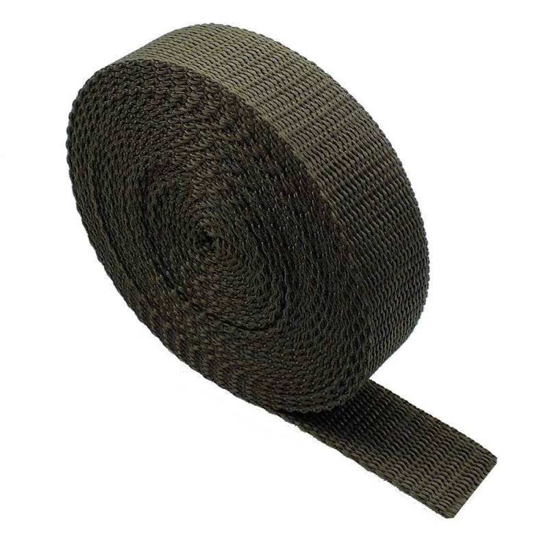 38 mm Schwerlast-Gurtband - 5 Meter - Rucksäcke, Gepäck-/Ladungsumreifung, Gurte - Khaki von The Bead Shop