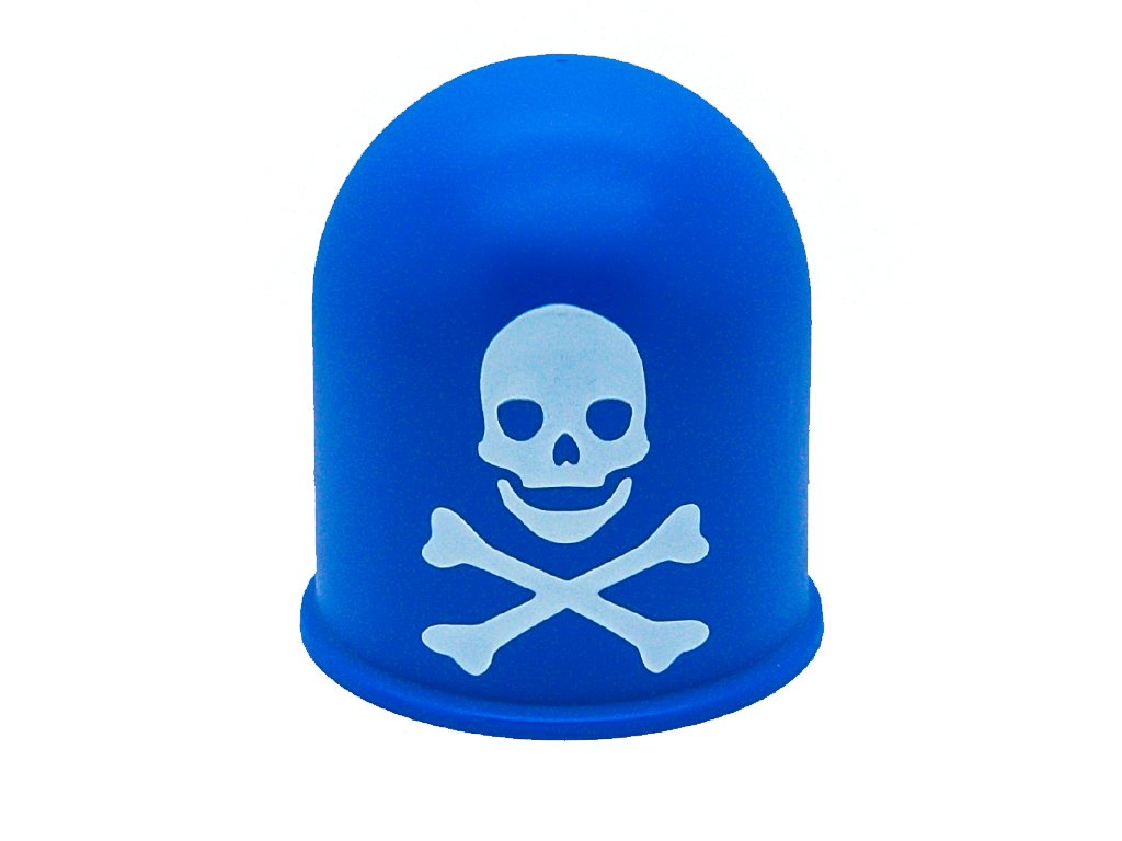 Schutzkappe Anhängerkupplung Deckel Schädel Trike Quad Skull Totenkopf blau Schutzkappe Anhängerkupplung Deckel Schädel Trike Quad Skull Totenkopf blau von The Coupling Caps