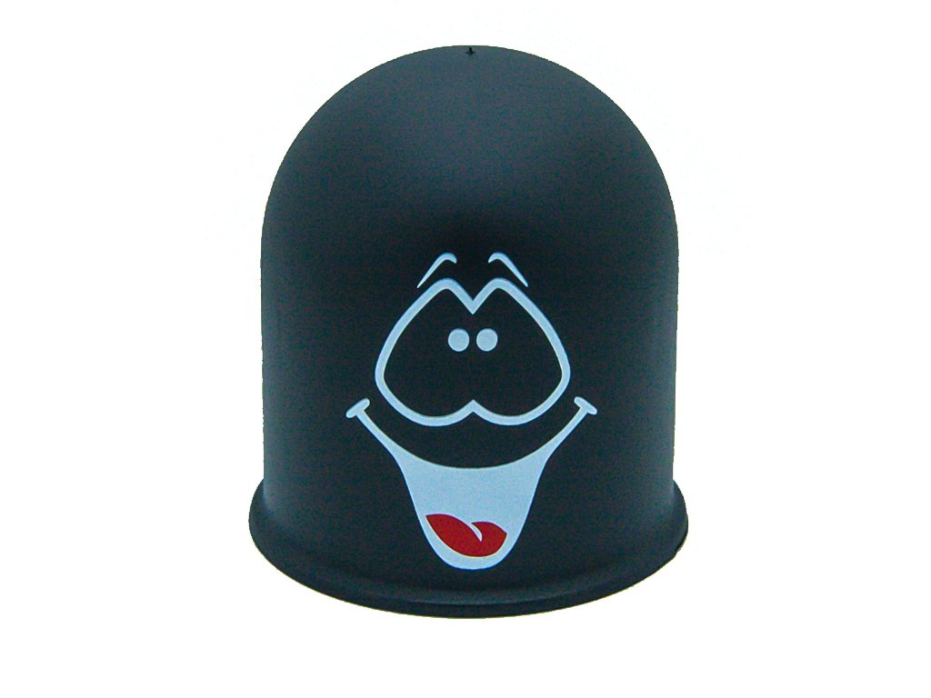 Schutzkappe Anhängerkupplung Geschenkidee Smiley Face Lachendes Gesicht Schwarz Schutzkappe Anhängerkupplung Geschenkidee Smiley Face Lachendes Gesicht Schwarz von The Coupling Caps