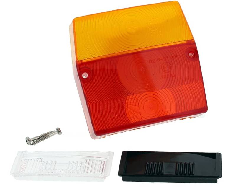 The Drive | Aspöck Minipoint | Lichtscheibe | 18-8300-007 | Ersatzglas für Rücklicht PKW-Anhänger von The Drive