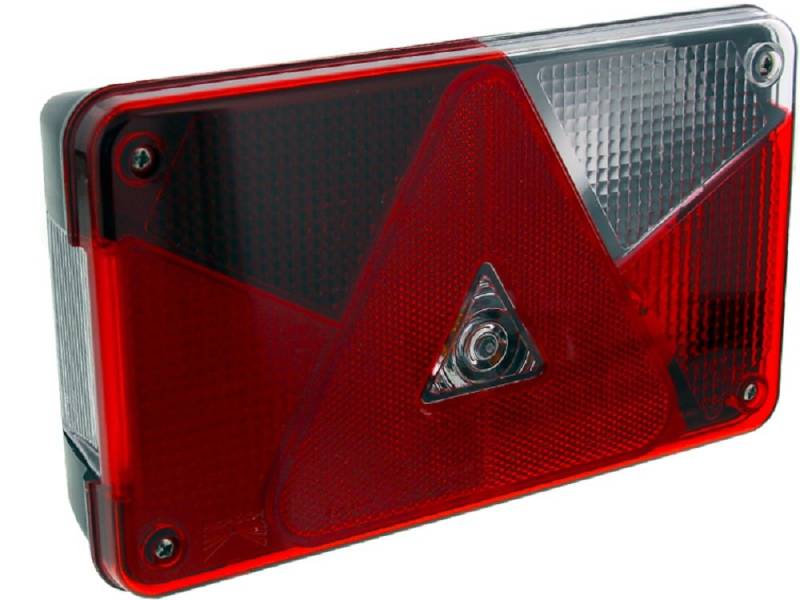 The Drive | Anhänger Rückleuchte | Aspöck Multipoint V 5 | Rechtes Rücklicht/Beifahrerseite | 8-poliger Bajonett-Anschluss | 24-8750-007 | Rücklichter für PKW-Anhänger, Trailer & Wohnwagen von The Drive