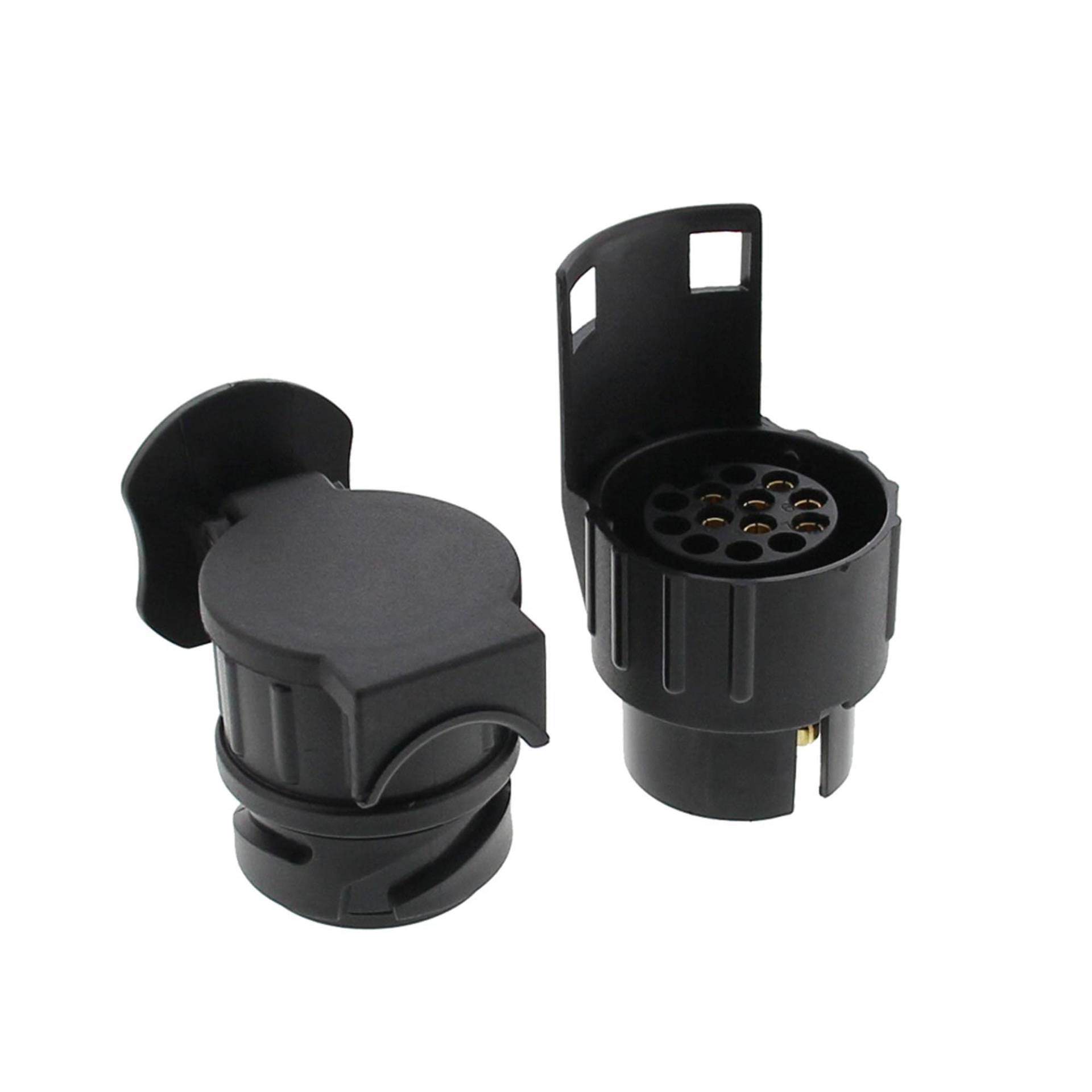 The Drive 12V PKW Anhänger Kurzadapter Set | 13->7 und 7->13 | Adapter Stecker Steckdose von The Drive