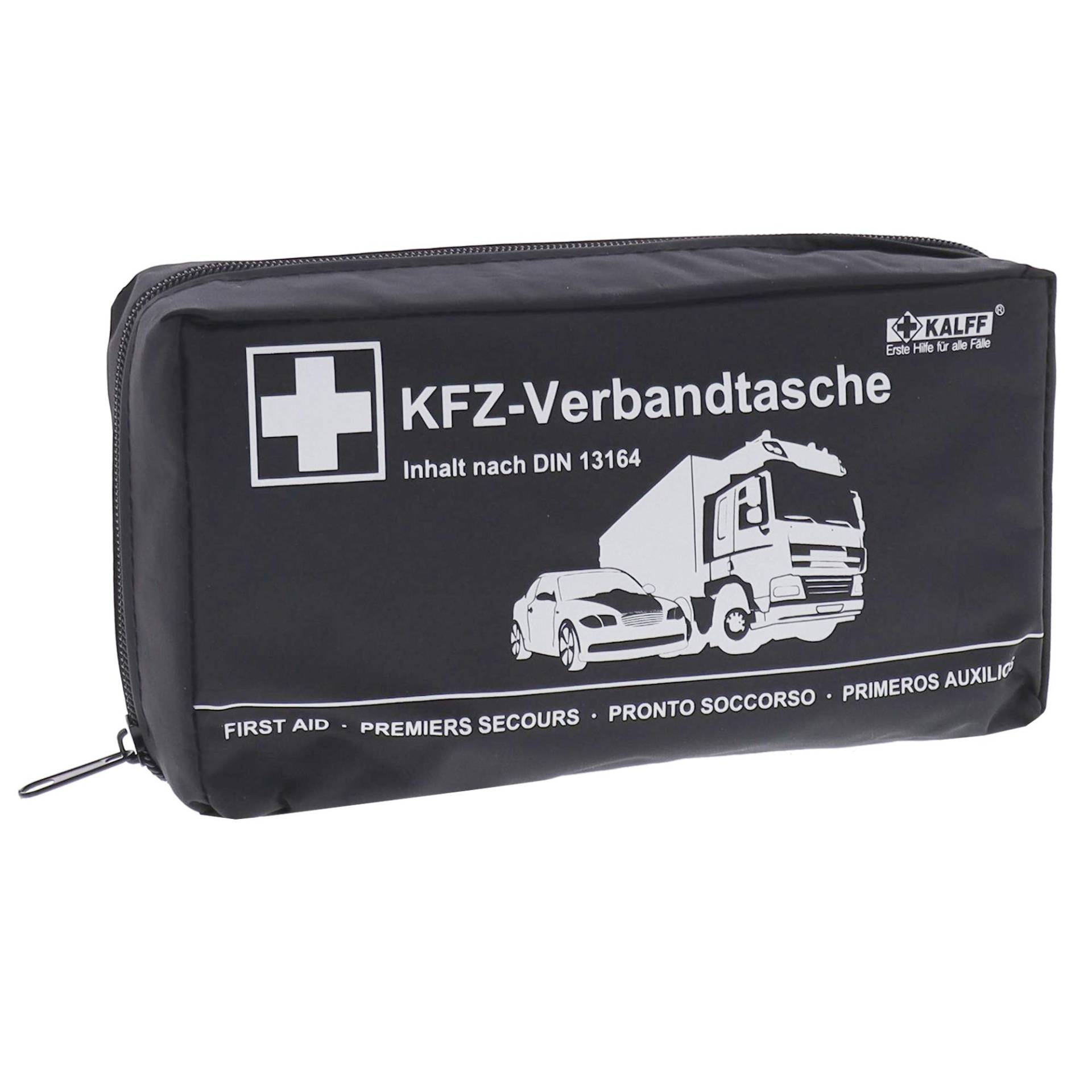 The Drive -15530- KFZ-Verbandtasche Schwarz DIN 13164-2022 von The Drive