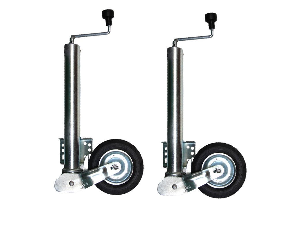 The Drive - 16357-2X Anhänger Stützräder Halbautomatik-Stützräder 60mm, 400kg Stützlast The Drive - 16357-2X Anhänger Stützräder Halbautomatik-Stützräder 60mm, 400kg Stützlast von The Drive