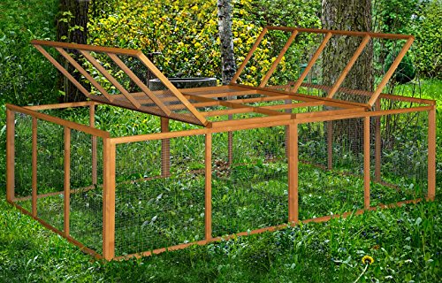 The Hutch Company Chartwell Freilaufgehege für Hasen / Kaninchen, 122 x 244 cm von The Hutch Company