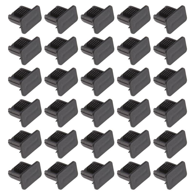 The Lord of the Tools Dachhimmel Clips Kunststoffhalter für Innenverkleidung Kompatibel mit SEAT Skoda 30 Stück 357867646 6K0867838 Schwarz von The Lord of the Tools