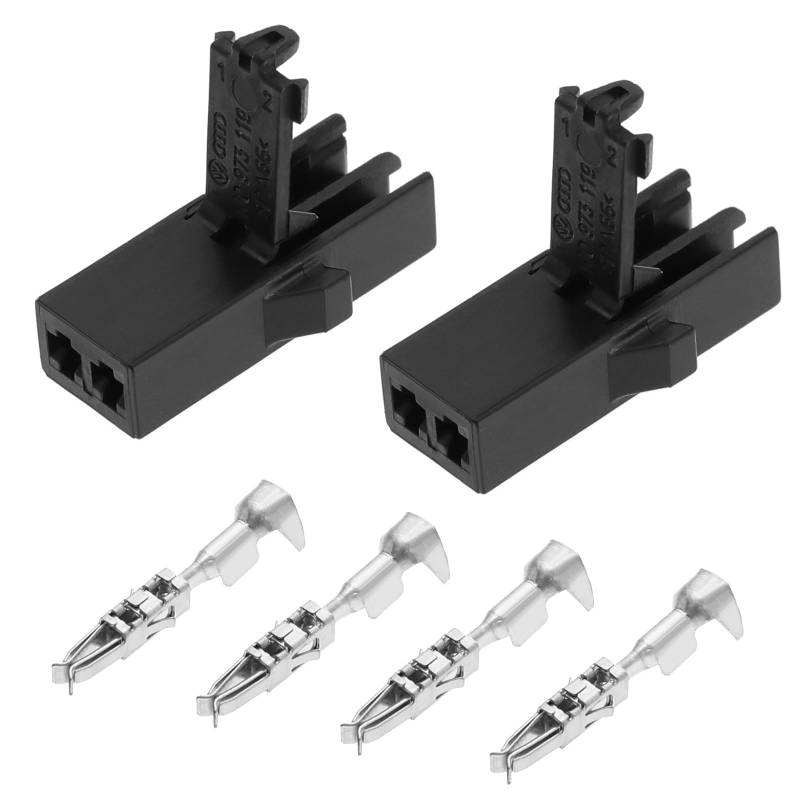 The Lord of The Tools 2X 2 Pins High Mount Bremslicht Stecker Kompatibel mit VW Kompatibel mit Audi Kompatibel mit Skoda Kompatibel mit Seat 1J0973119 von The Lord of the Tools