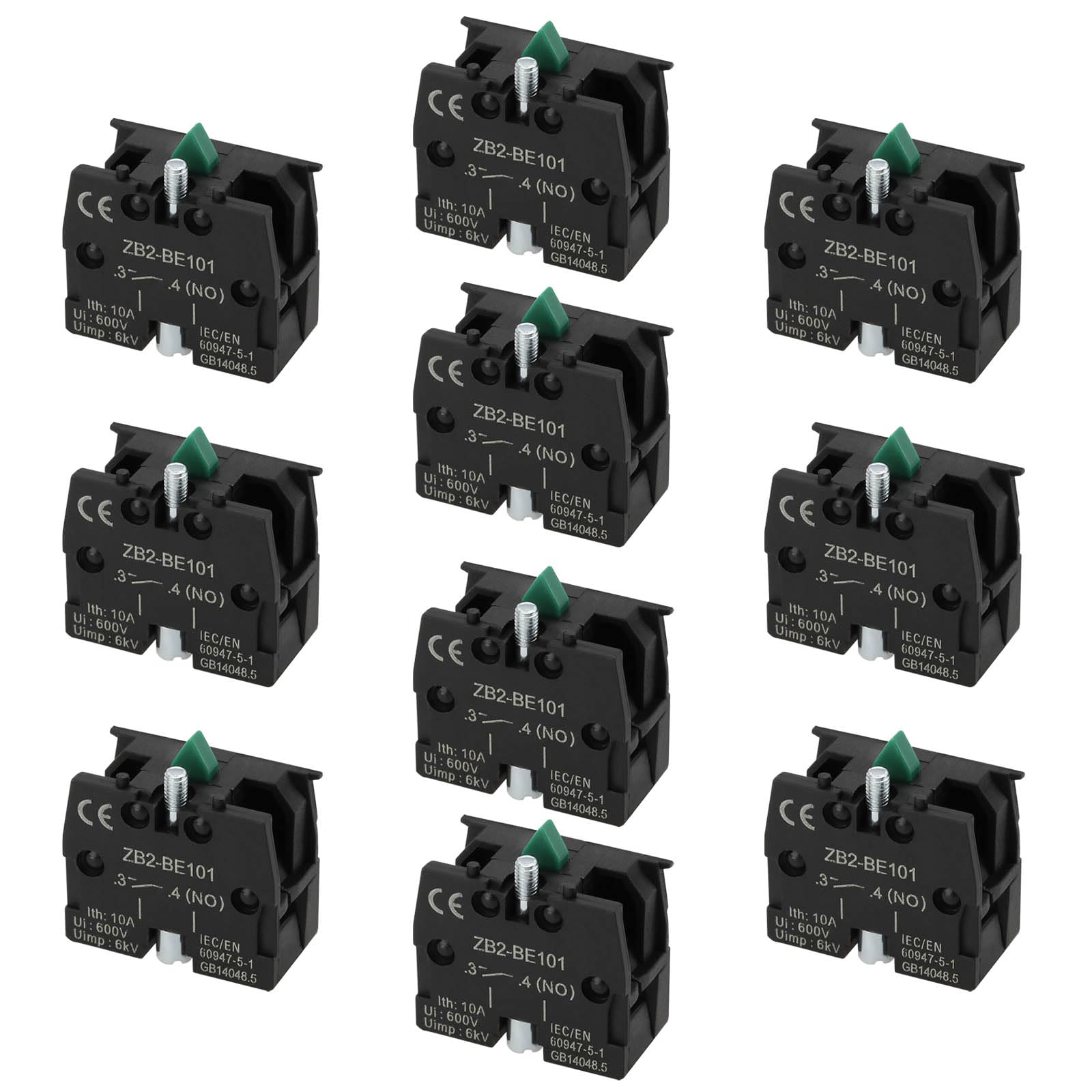 The Lord of the Tools 10 Stücke Kontaktieren Block 10 Amp Normalerweise Offen Silber Kontakte Joystick Schalter Grün Push Button 600 Volt KEINE Push Kontaktieren Schalter The Lord of the Tools 10 Stücke Kontaktieren Block 10 Amp Normalerweise Offen Silber Kontakte Joystick Schalter Grün Push Button 600 Volt KEINE Push Kontaktieren Schalter von The Lord of the Tools