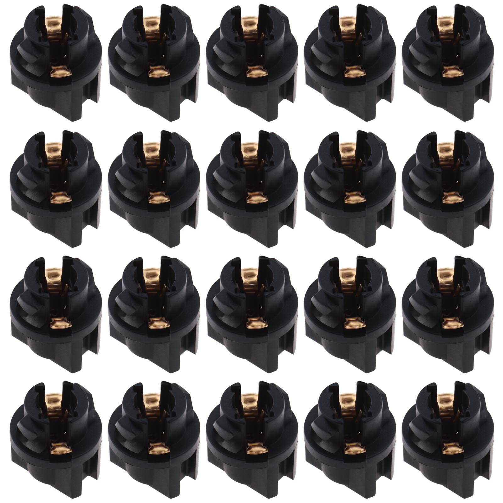 20 Stück T5 Twist Lock Sockel Mini Keil Glühbirnen Lampenfassung für T5 17 18 27 37 57 58 70 73 74 79 85 86 206 207 286 306 2721 20 Stück T5 Twist Lock Sockel Mini Keil Glühbirnen Lampenfassung für T5 17 18 27 37 57 58 70 73 74 79 85 86 206 207 286 306 2721 von The Lord of the Tools
