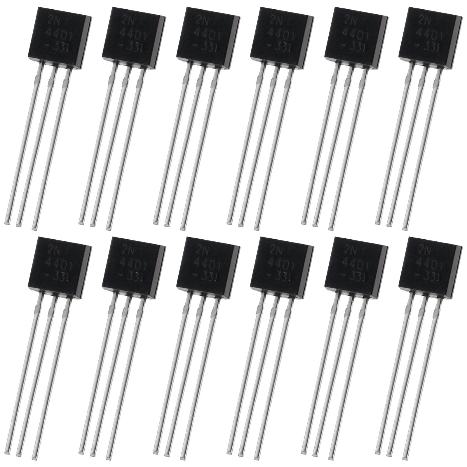 The Lord of the Tools 200 Stück 2N4401 TO-92 NPN Transistor 40V 0,6A für elektronische DIY Projekt Verstärker Solarpanel Ladegerät Schaltung Produktentwicklung Schaltnetzteil The Lord of the Tools 200 Stück 2N4401 TO-92 NPN Transistor 40V 0,6A für elektronische DIY Projekt Verstärker Solarpanel Ladegerät Schaltung Produktentwicklung Schaltnetzteil von The Lord of the Tools