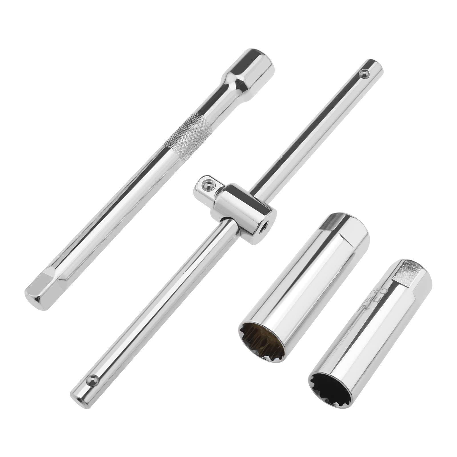 The Lord of The Tools 3/8 Zündkerzenschlüssel Entferner Installer Werkzeug Set mit 14 mm und 16 mm Zündkerzenstecknuss 3/8 Zoll Antrieb T-Griff Schraubenschlüssel Chrom-Vanadium The Lord of The Tools 3/8 Zündkerzenschlüssel Entferner Installer Werkzeug Set mit 14 mm und 16 mm Zündkerzenstecknuss 3/8 Zoll Antrieb T-Griff Schraubenschlüssel Chrom-Vanadium von The Lord of the Tools