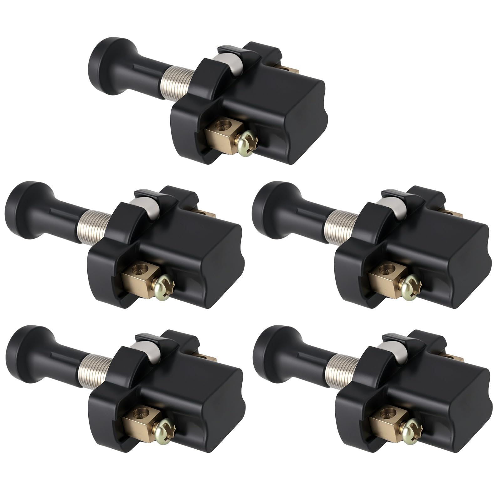 The Lord of the Tools 5 Stück 12 mm Gewinde Push Pull Schalter Auto Gewinde ON-OFF Heavy Duty Push-Pull Schalter Fahrzeug Zubehör Geeignet für SUV LKW RV Van Schwarz The Lord of the Tools 5 Stück 12 mm Gewinde Push Pull Schalter Auto Gewinde ON-OFF Heavy Duty Push-Pull Schalter Fahrzeug Zubehör Geeignet für SUV LKW RV Van Schwarz von The Lord of the Tools