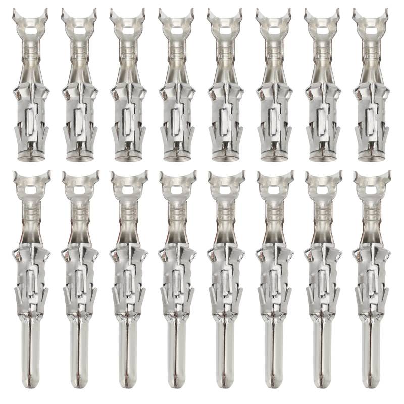 The Lord of the Tools 50 Stück 2,5mm Crimpkontakte Automotive Stecker Kontaktieren Crimp Buchse 72585 929975-1 962982-1 Auto Reparatur Kontaktieren Pin für DIN AMP Anschluss von The Lord of the Tools