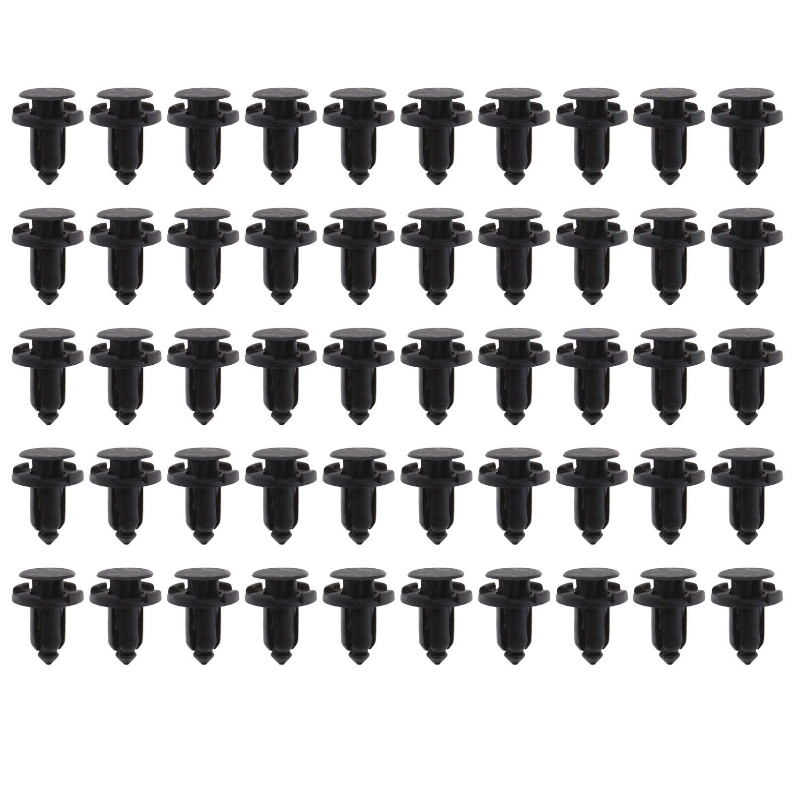The Lord of the Tools 50 Stück Kfz-Stoßstangengitter-Abdeckung, Push-in-Nieten, Zierleisten-Clips, Halterungen, schwarz, 909140007 91503-SZ5-003, passend für 10 mm Loch. The Lord of the Tools 50 Stück Kfz-Stoßstangengitter-Abdeckung, Push-in-Nieten, Zierleisten-Clips, Halterungen, schwarz, 909140007 91503-SZ5-003, passend für 10 mm Loch. von The Lord of the Tools