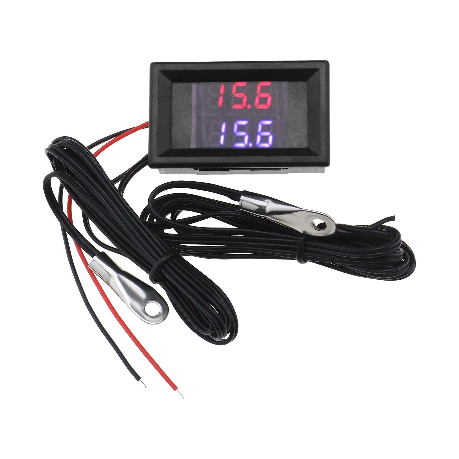 The Lord of the Tools Digitales Thermometer LED-Temperaturmessgerät Dual-Digital-Anzeige Thermometer Sensorsonde Thermometer für Auto-Raum-Kühlschrank-Brüter The Lord of the Tools Digitales Thermometer LED-Temperaturmessgerät Dual-Digital-Anzeige Thermometer Sensorsonde Thermometer für Auto-Raum-Kühlschrank-Brüter von The Lord of the Tools