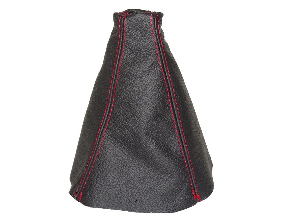 Schaltsack Schaltmanschette schwarz echtes Leder Naht Rot Schaltsack Schaltmanschette schwarz echtes Leder Naht Rot von The Tuning-Shop Ltd
