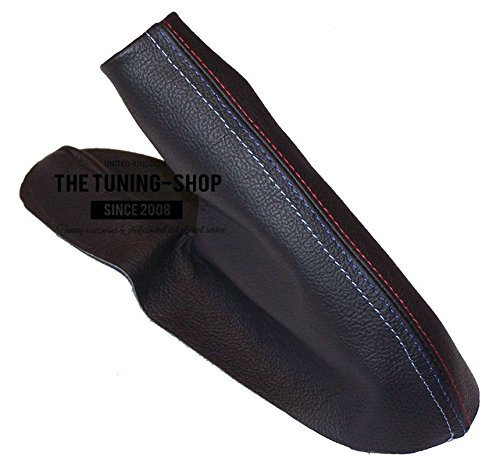 The Tuning-Shop Ltd Handbremsmanschette Schwarz Leder M Power Stitching von The Tuning-Shop Ltd