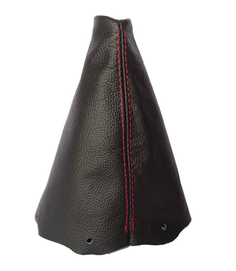 The Tuning-Shop Ltd Schaltsack kompatibel mit Mini Cooper S-One R50 R53 Leder rote Naht von The Tuning-Shop Ltd