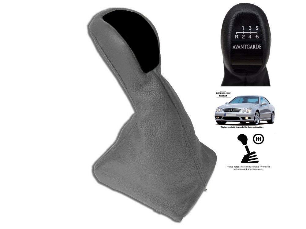 The Tuning Shop Schaltknauf mit 6 Gängen, Avantgarde-Emblem, Leder, Grau The Tuning Shop Schaltknauf mit 6 Gängen, Avantgarde-Emblem, Leder, Grau von The Tuning-Shop