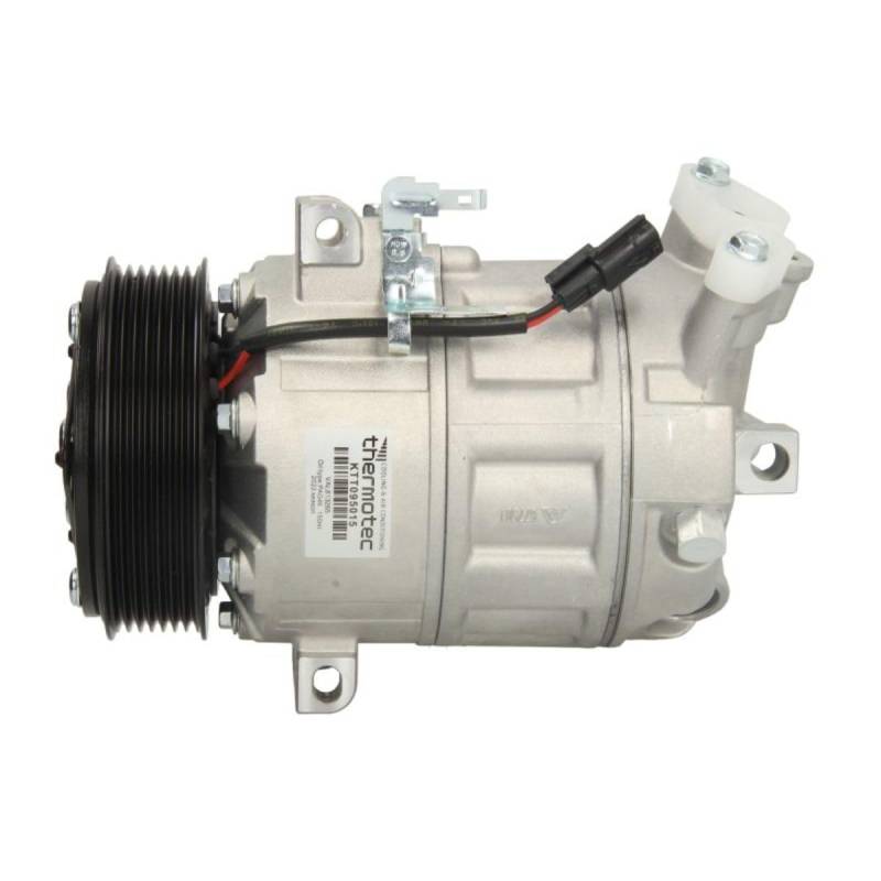 THERMOTEC KTT095015 A/C Kompressor für Klimaanlage Klimakompressor mit ID: CVC/DCS17IC Kältemittel: R134a PAG 46 mit 115mm Riemenscheibe Rillen: 7 Rippenanzahl: 7 von Thermo Tec