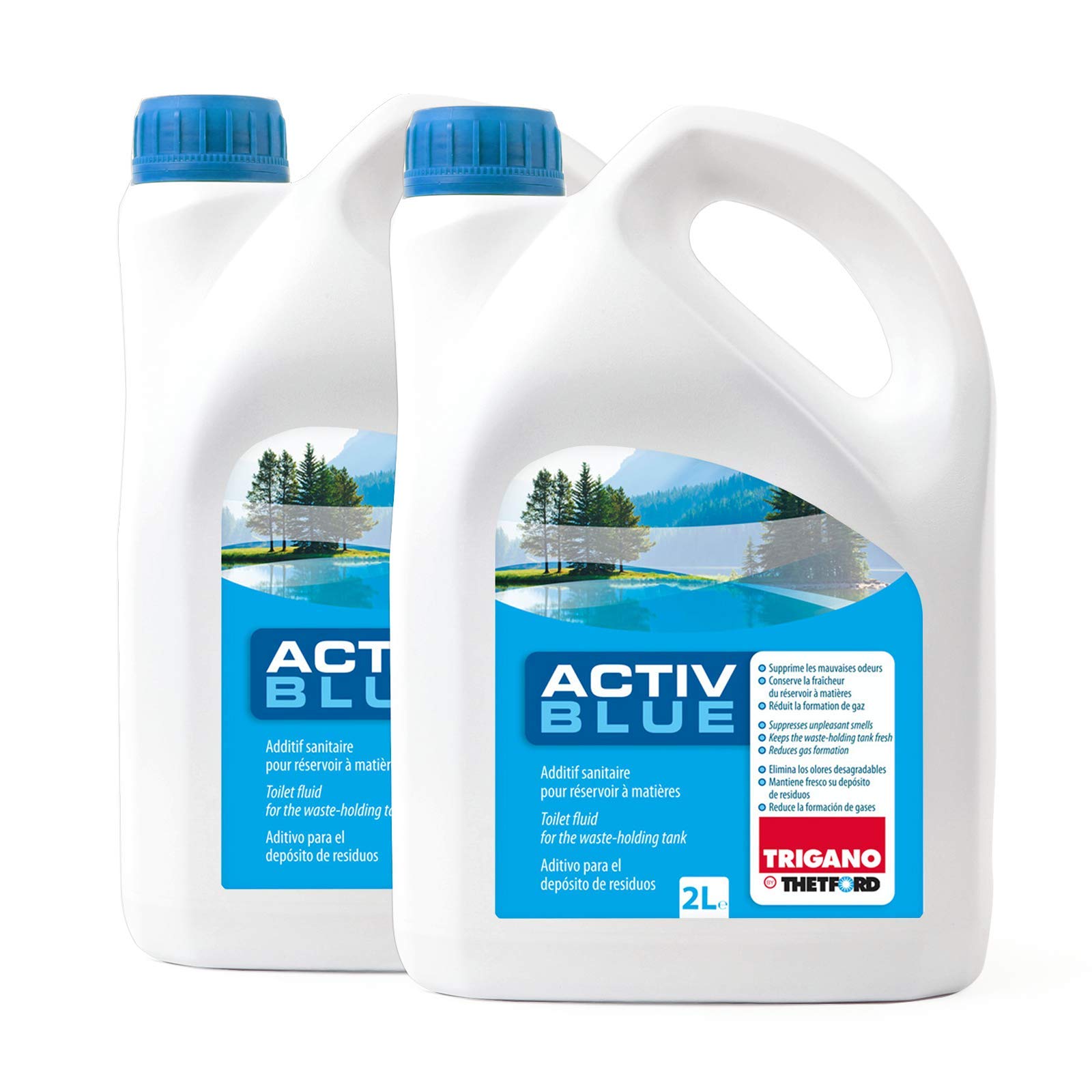 Thetford Activ Blue Toiletten Zusatz für den Abwasserbehälter 4 Ltr von Thetford