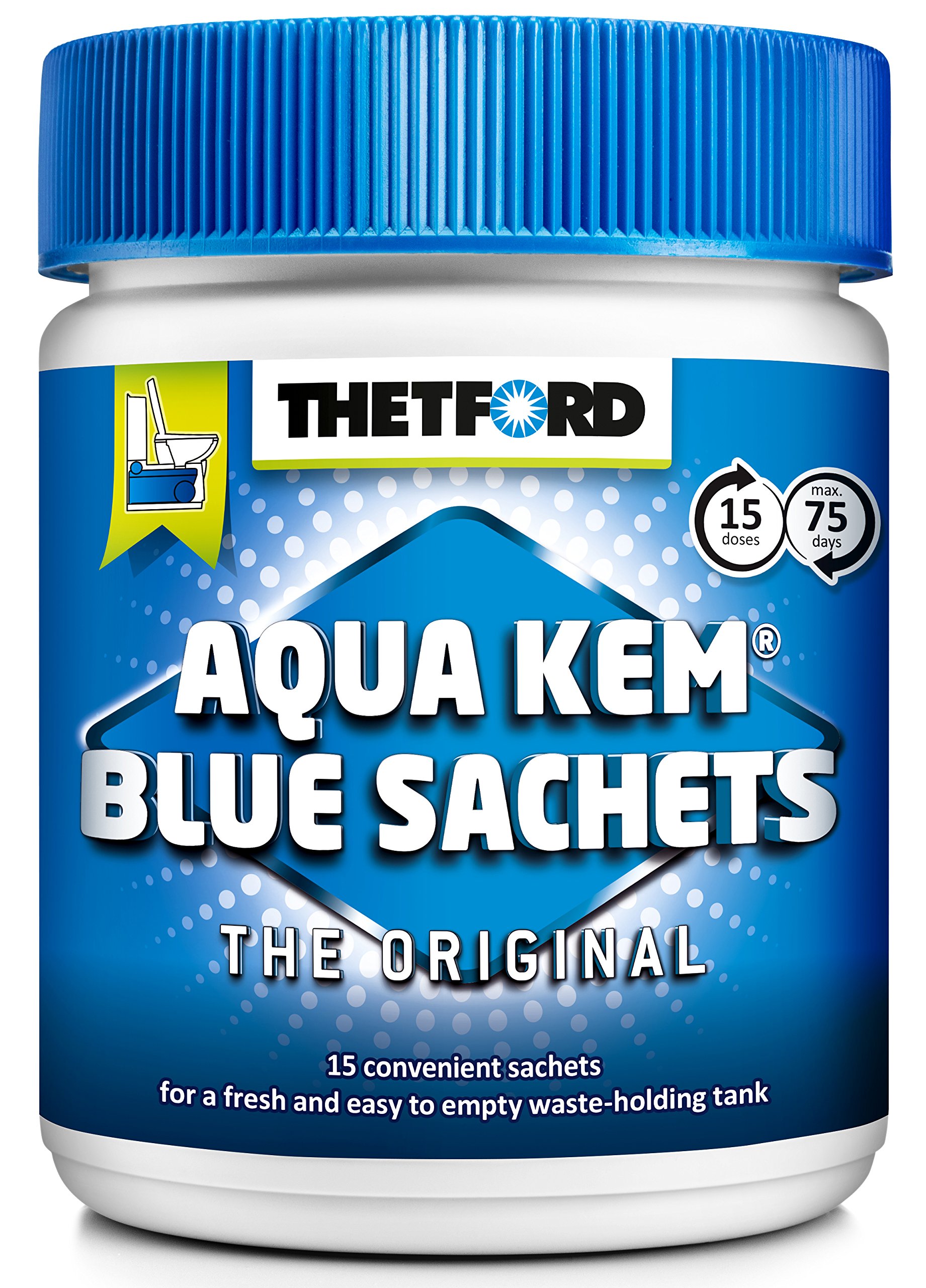 Thetford 200413 Aqua KEM Blue Sachets Sanitärflüssigkeit in Beuteln von Thetford