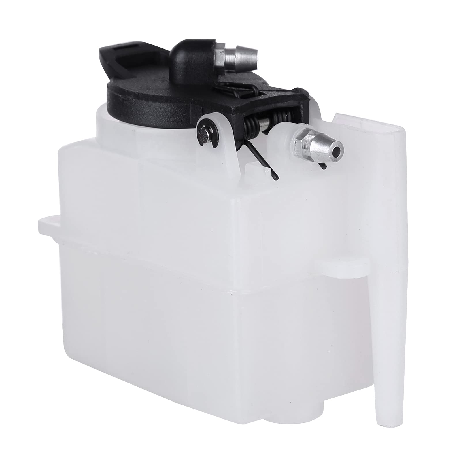 Thinkizen 75 ml Miniatur-Kunststoff-Kraftstofftank für FS-V800-Motormodell, leichtes und langlebiges Motorzubehör, auslaufsichere Konstruktion von Thinkizen