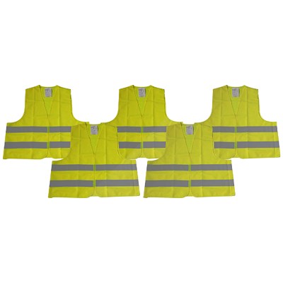 Thomatex 5x Warnweste-Rolle nach EN 20471 gelb im Textilbeutel Thomatex 5x Warnweste-Rolle nach EN 20471 gelb im Textilbeutel von Thomatex