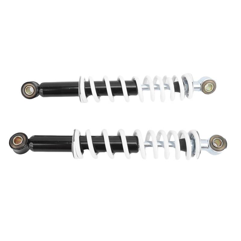 275mm Universal Motorräder Einstellbarer Stoßdämpfer, 6mm Feder Durchmesser Beste Ersatz Option, Geeignet für 50ml 70ml 90ml Quad ATV Go Kart Elektro Roller von Thonlai