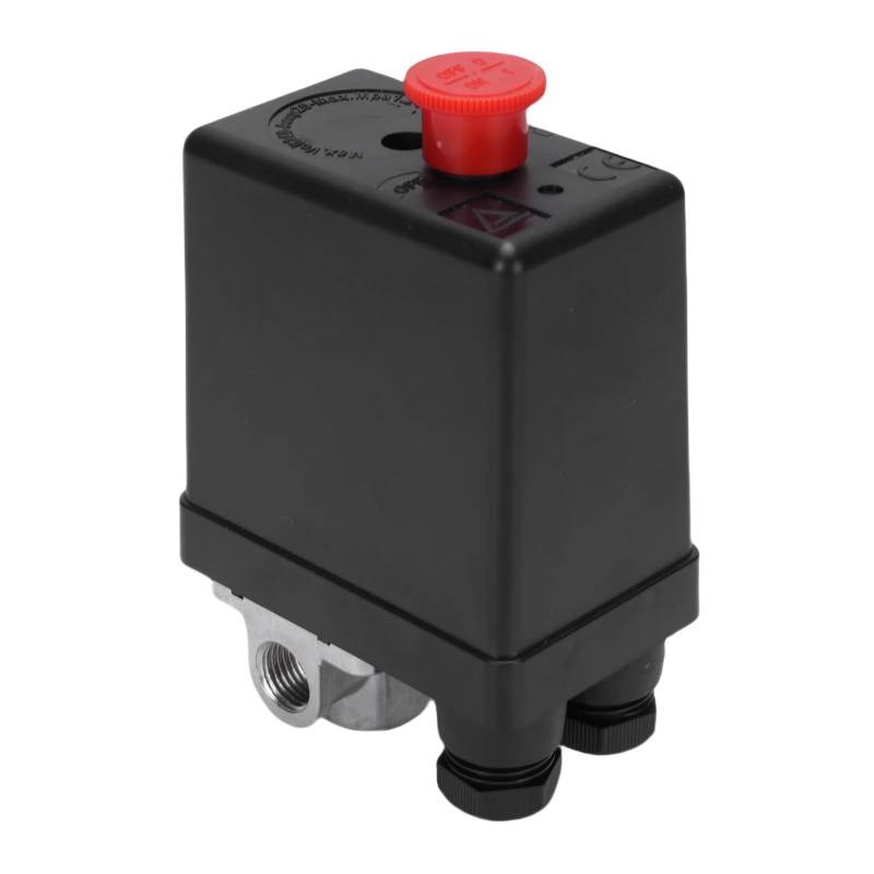 Thonlai 90-120 Psi Druckschalter für Luftkompressor, Hochgenauigkeitskontrolle, ABS+Metallmaterial, 240 V 20A, Einfache Installation, Upgrade-Ersatzteile von Thonlai