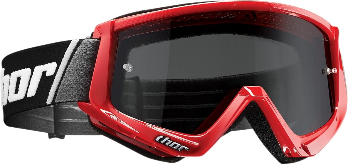 Thor Crossbrille Combat Sand rot schwarz Motocrossbrille Endurobrille MX-Brille von Thor