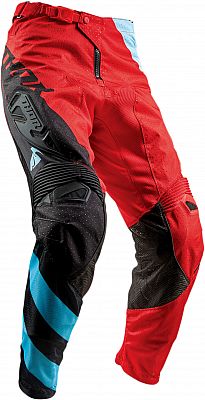 Thor Fuse Air Rive, Textilhose - Rot/Blau - 28 von Thor