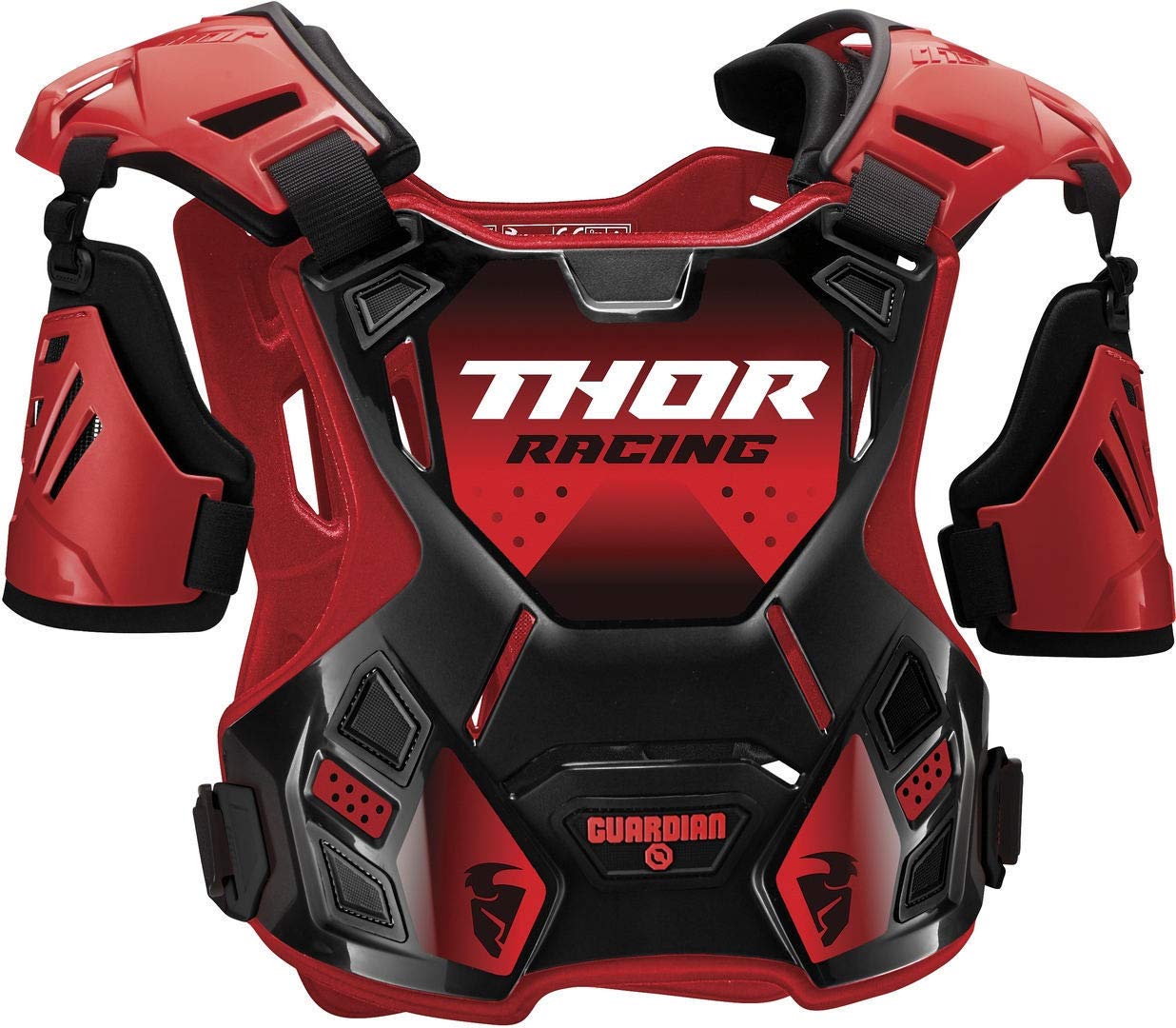 Thor GUARDIAN S20 Kinder Brustpanzer MX Enduro Oberkörperschutz rot 2XS/XS von Thor