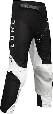 Thor Launchmode Storm, Textilhose Jugend - Schwarz/Weiß - 22 von Thor